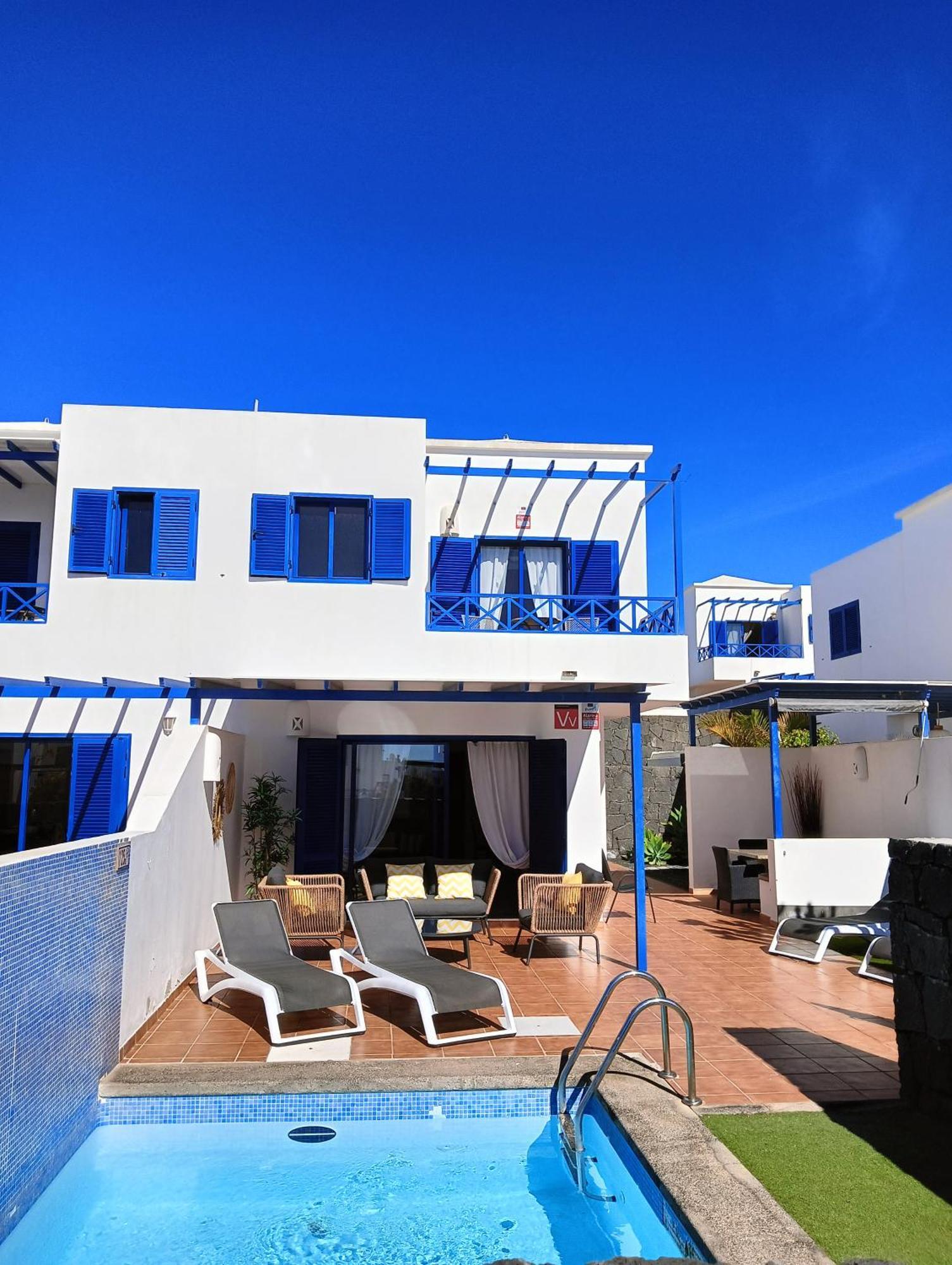 Villa Optimist Rubicon Piscina Climatizable, Frente Al Mar Playa Blanca  Exterior foto