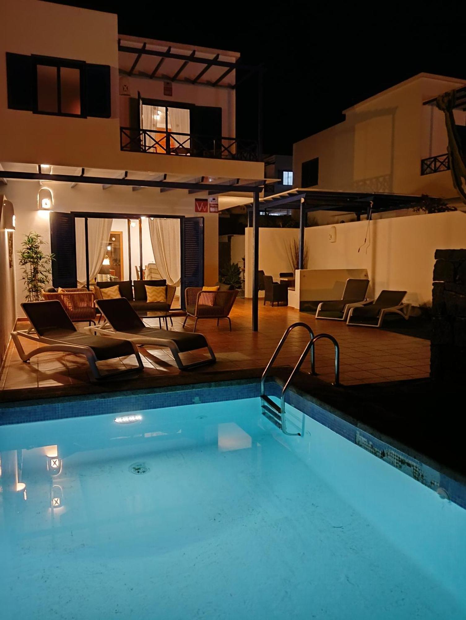 Villa Optimist Rubicon Piscina Climatizable, Frente Al Mar Playa Blanca  Exterior foto